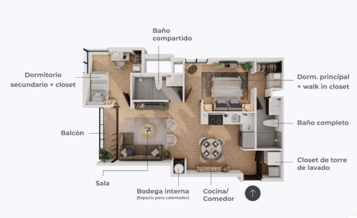 APARTAMENTO EN VENTA EN PARQUE MARISCAL Z.11 - foto 3