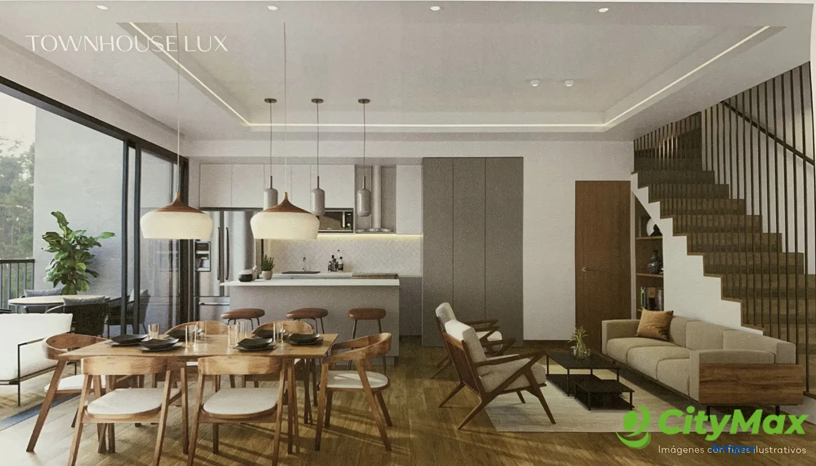 Townhouse Lux, 141m2 en preventa, edificio Endora Z.11 - Citymax Antigua vende en Endora zona 11