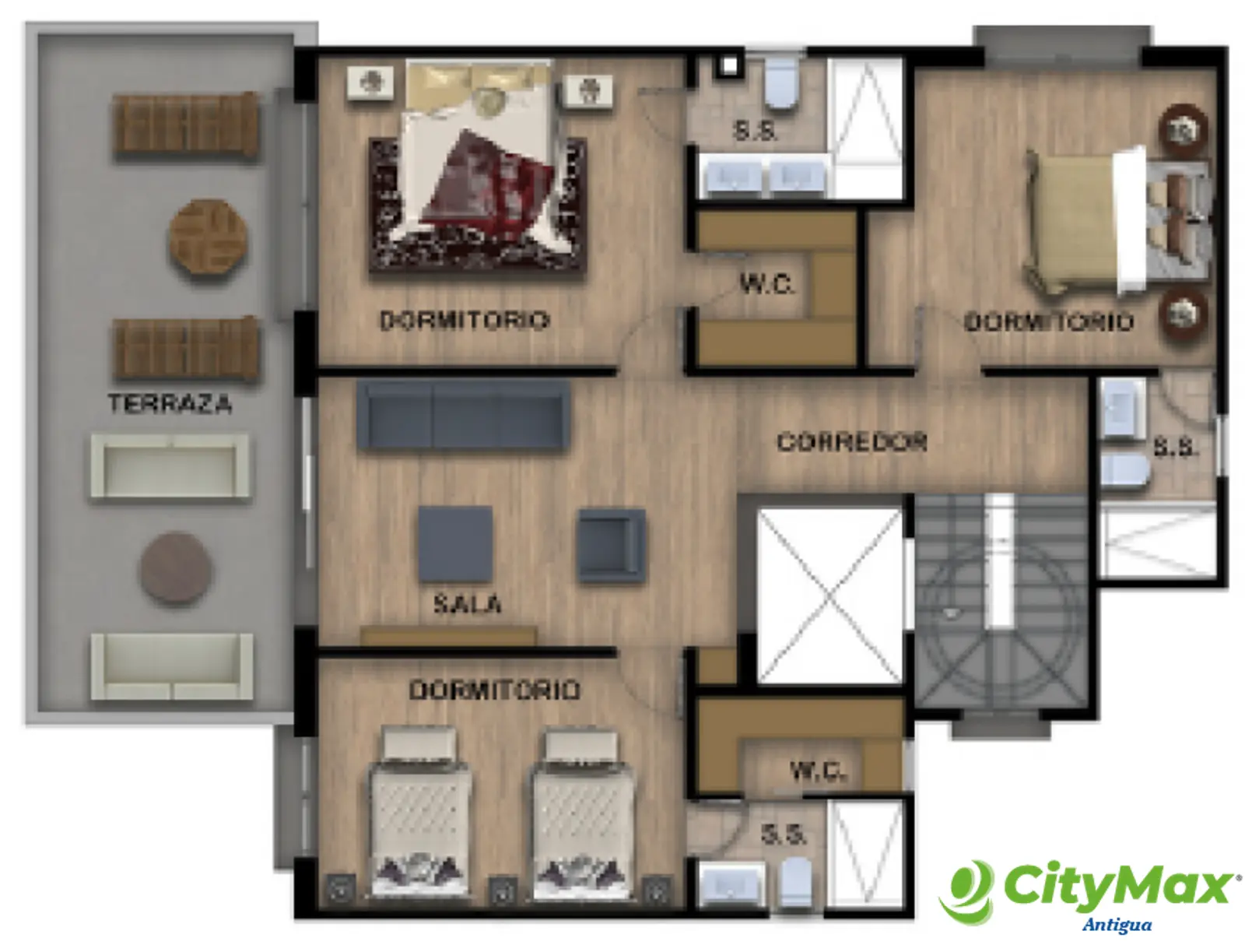 En venta casa nueva en San Pedro Las Huertas, Antigua G - Primer nivel