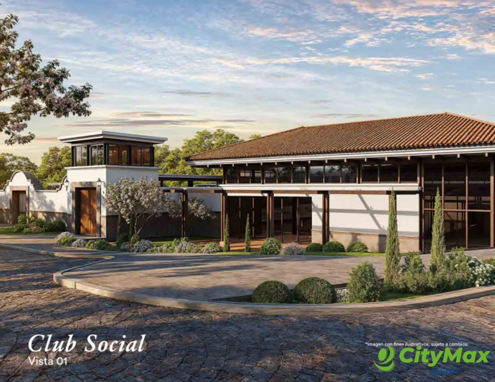 Lotes residenciales en Antigua Guatemala - La Casa Club de Luminarias en Antigua Guatemala brinda un ambiente acogedor con áreas sociales y rec