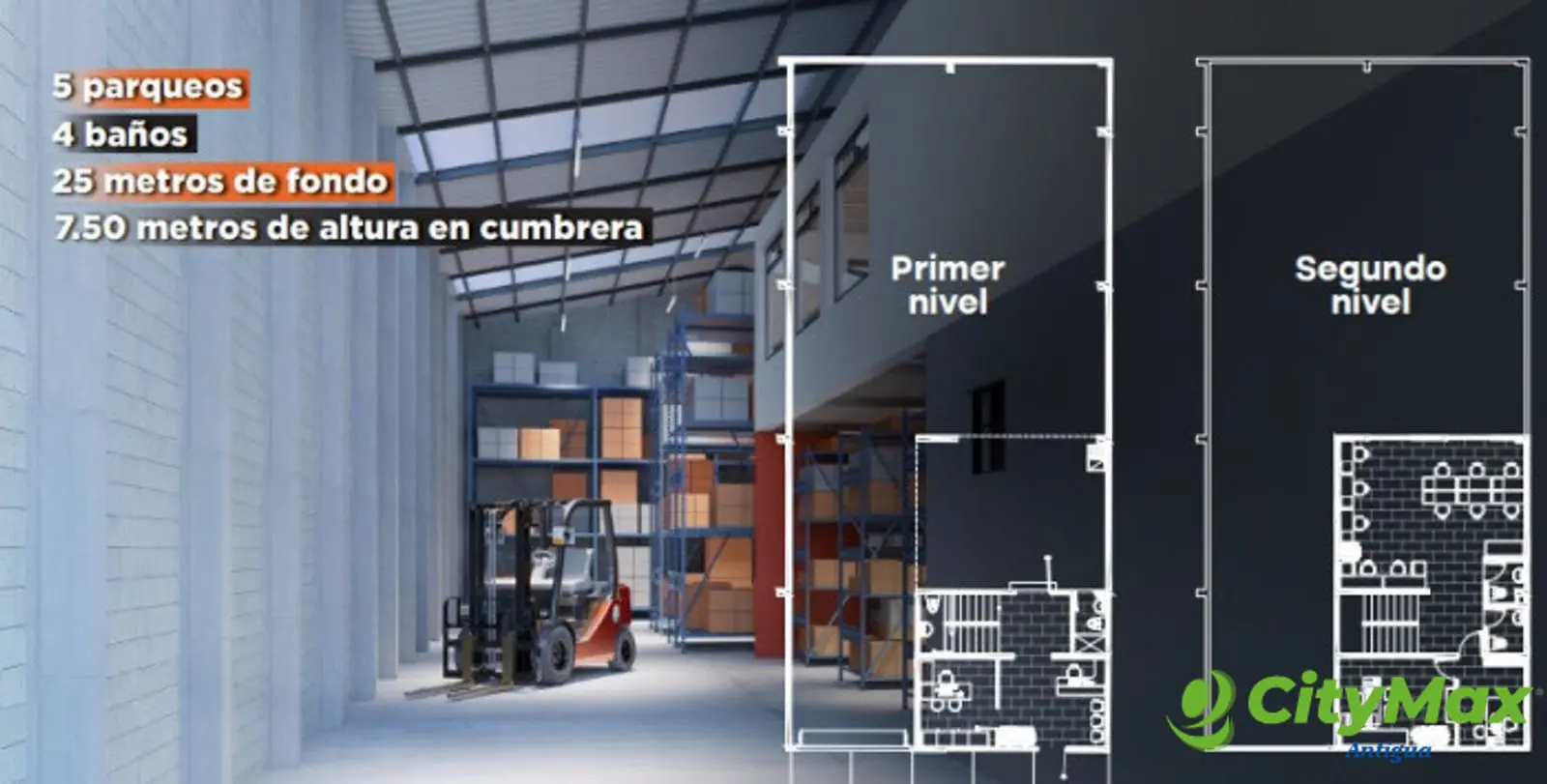 En renta Bodega a 1 minuto del Libramiento de Chimalten - foto 2