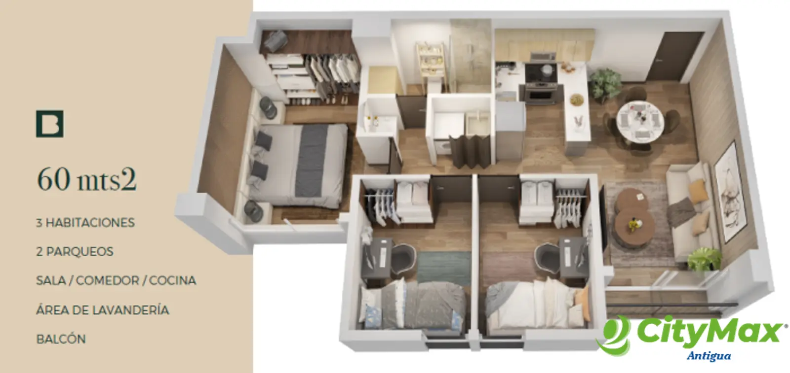 Citymax Antigua , vende apartamento Carr Al Salvador - foto 2