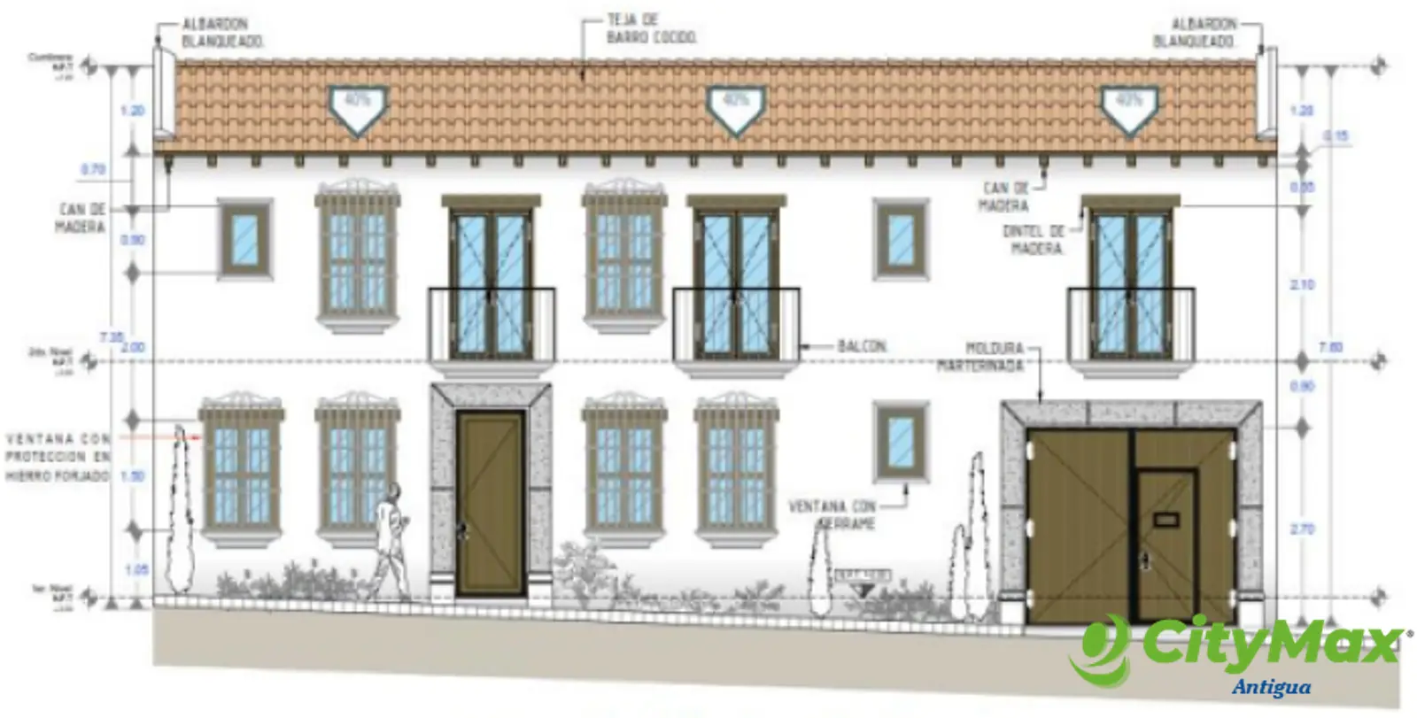 se vende Espectacular casa en Los Franciscanos / asis B - Fachada