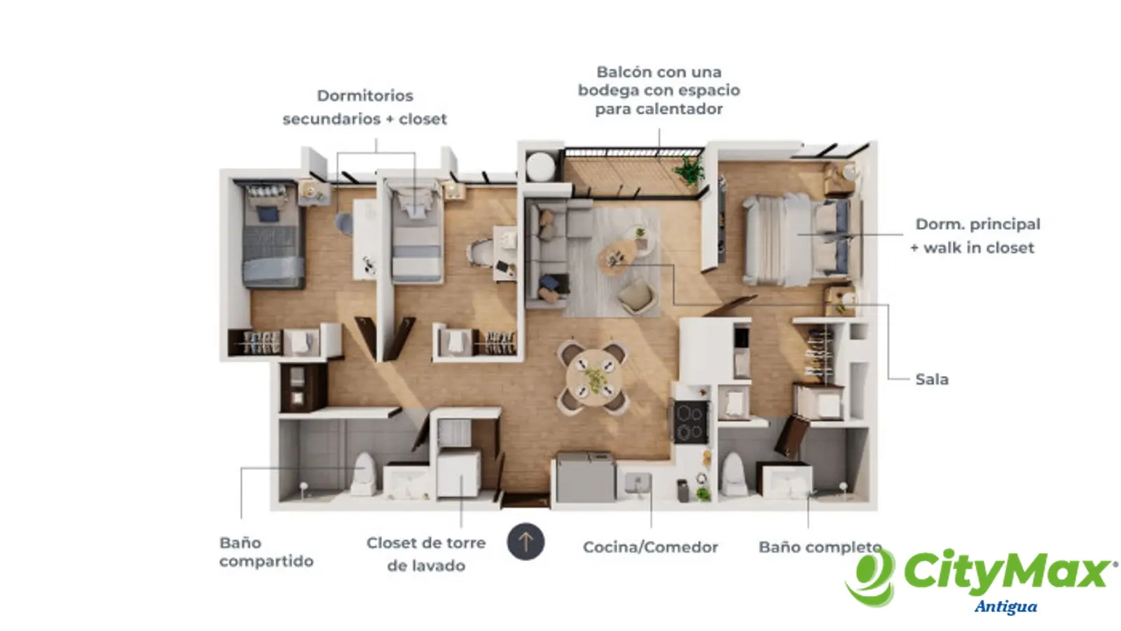 Apartamento  en pre-venta Parque Mariscal zona 11 - foto 3